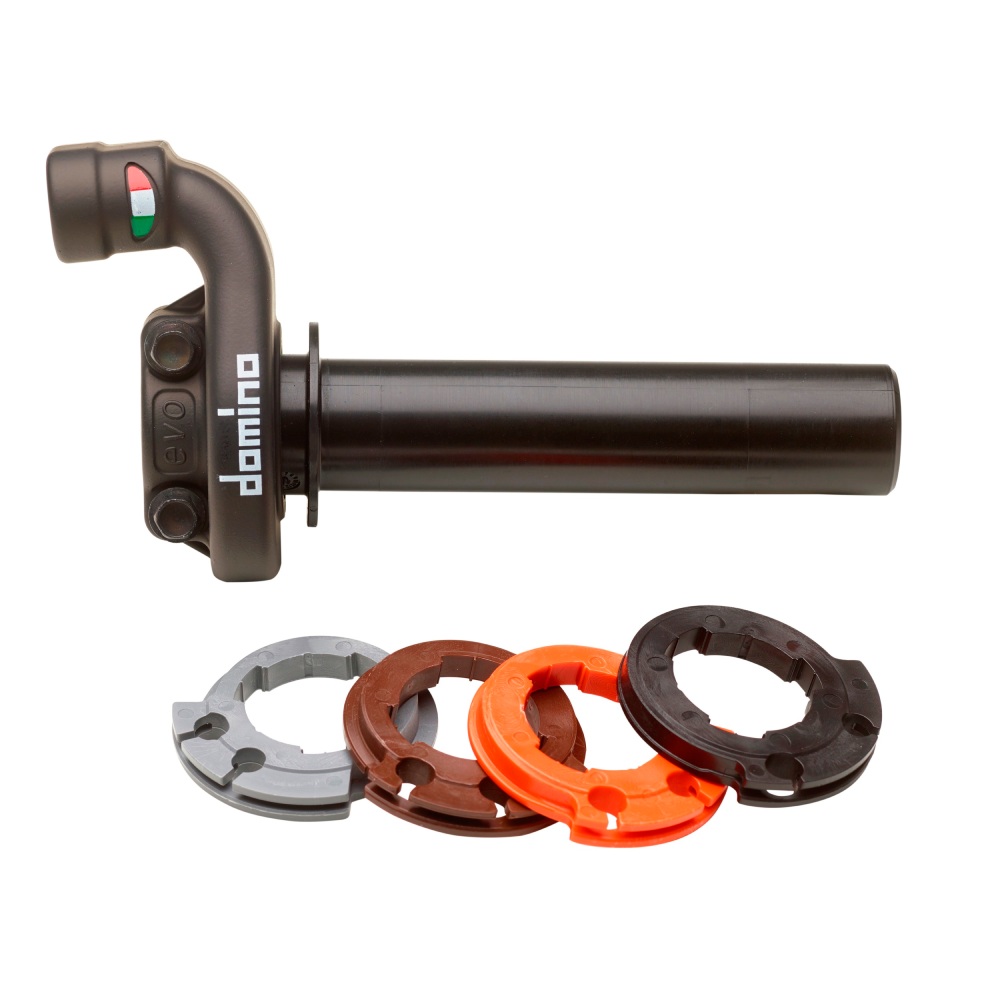 Throttle Domino 4T KRK EVO black without grips 5210.03-01