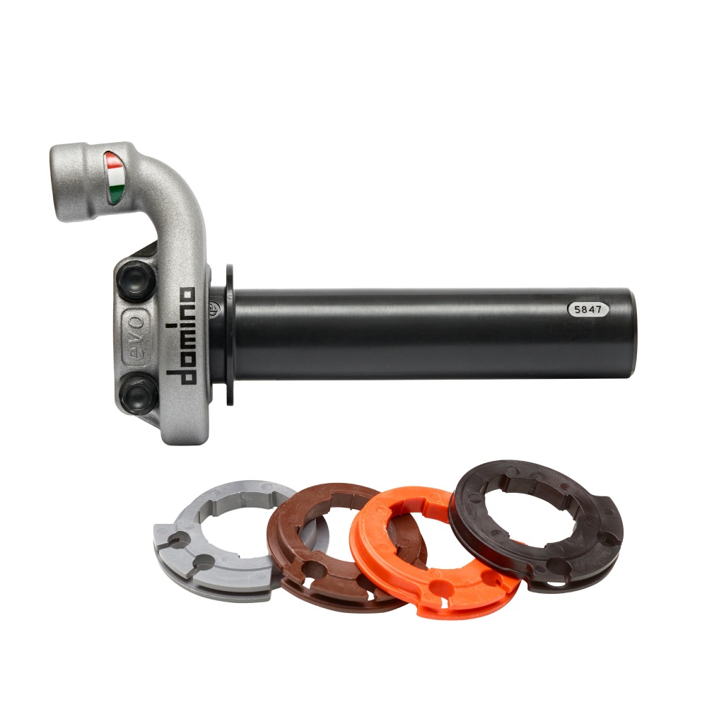 Throttle Domino 4T KRK EVO grey without grips