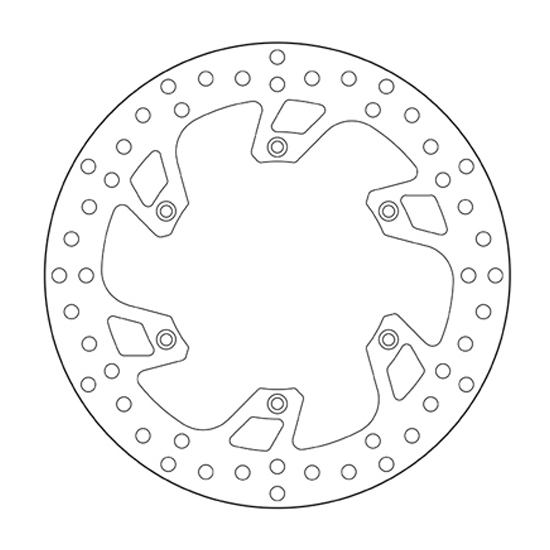 Brake disc Brembo Serie Oro Beta RR 200 (19-25) front 68B407B8