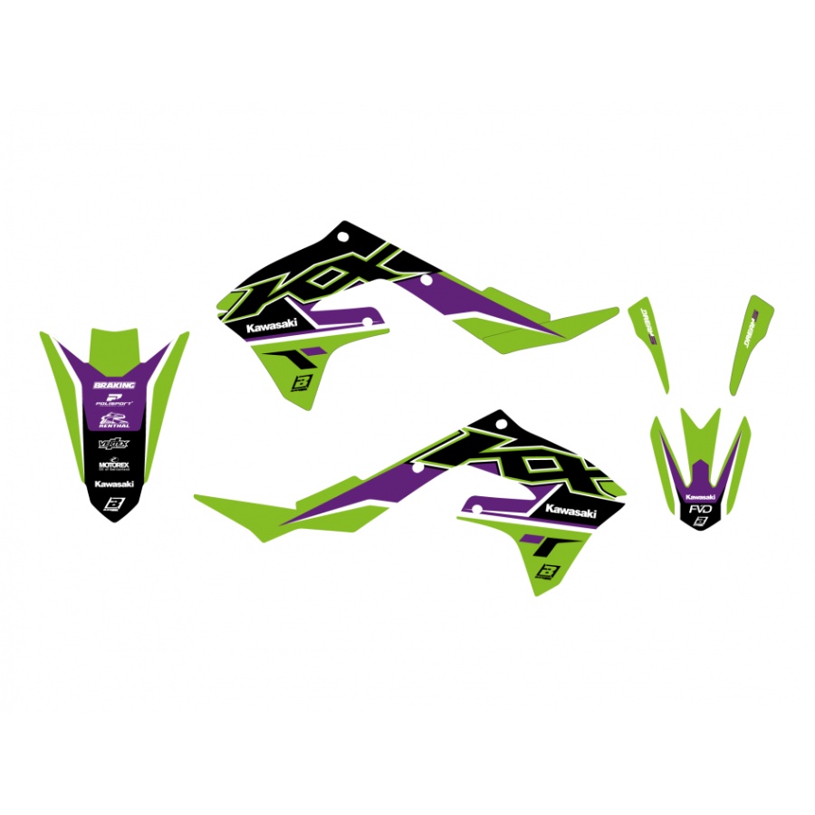 Graphics kit Kawasaki KX 450 F (19-23) Dream 5 BL-2425AB