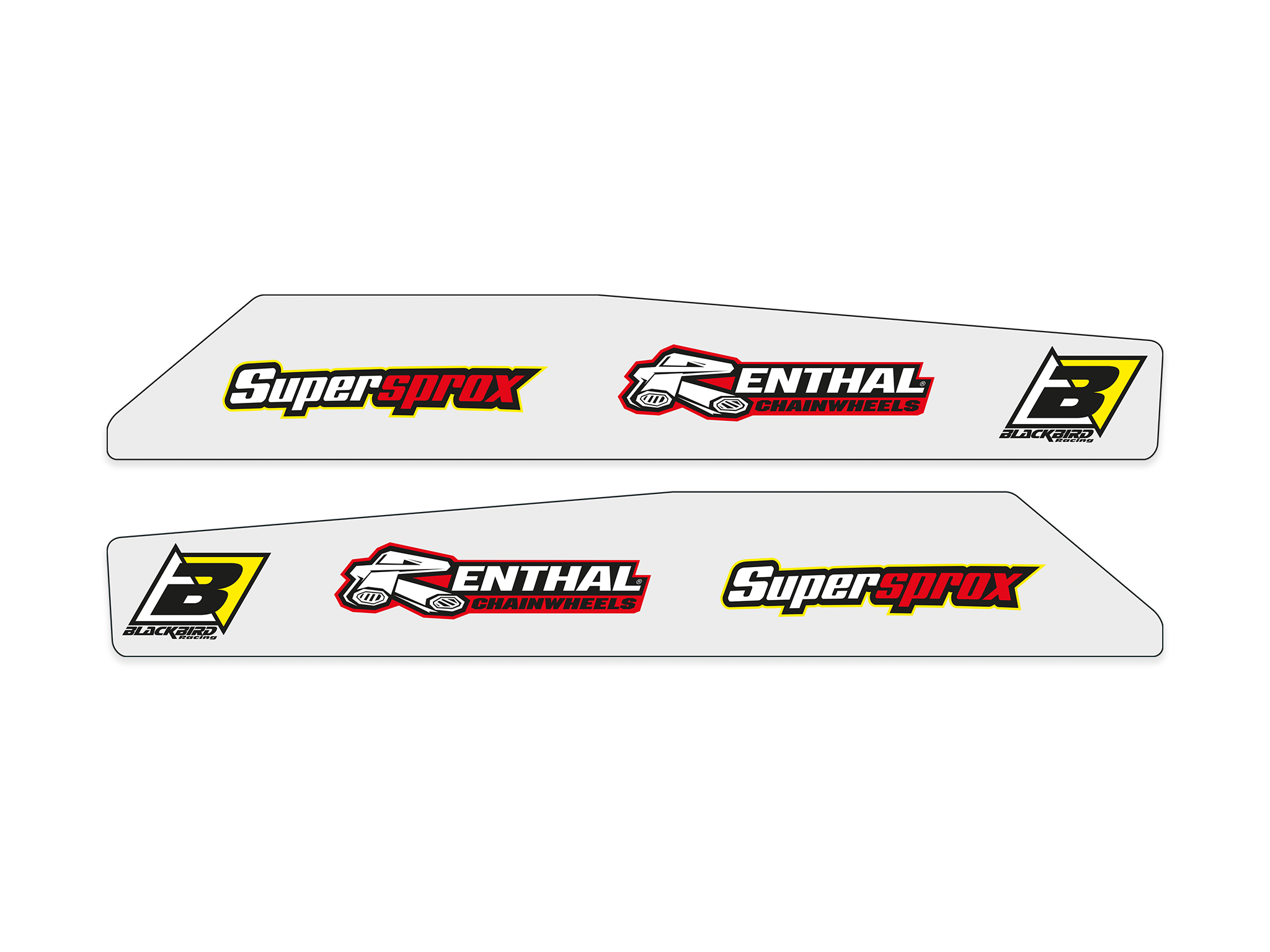 Swingarm decals Honda CR 125 (00-07) BL-5137N