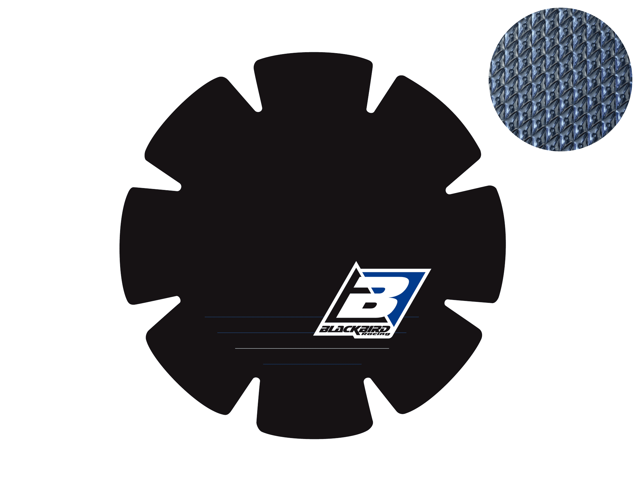 Clutch cover protection sticker Yamaha YZ 250 F (01-25) BL-5233/02