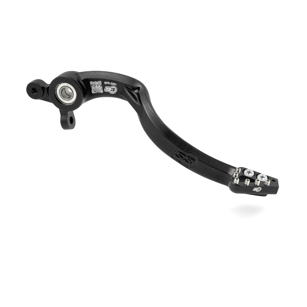 Brake Pedal S3 Husqvarna 450 FE (17-23) black BPR-0251-B