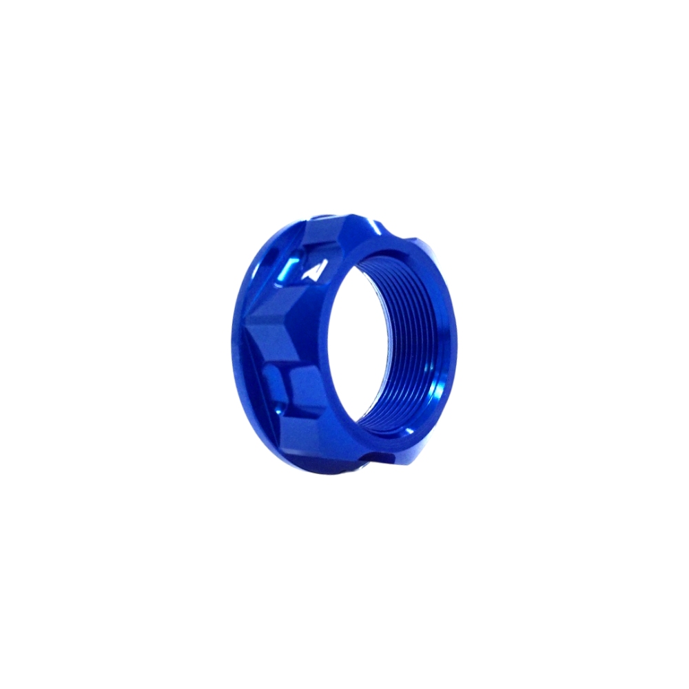 Steering stem nut Honda CR 85 (03-07) blue DS88.0002B