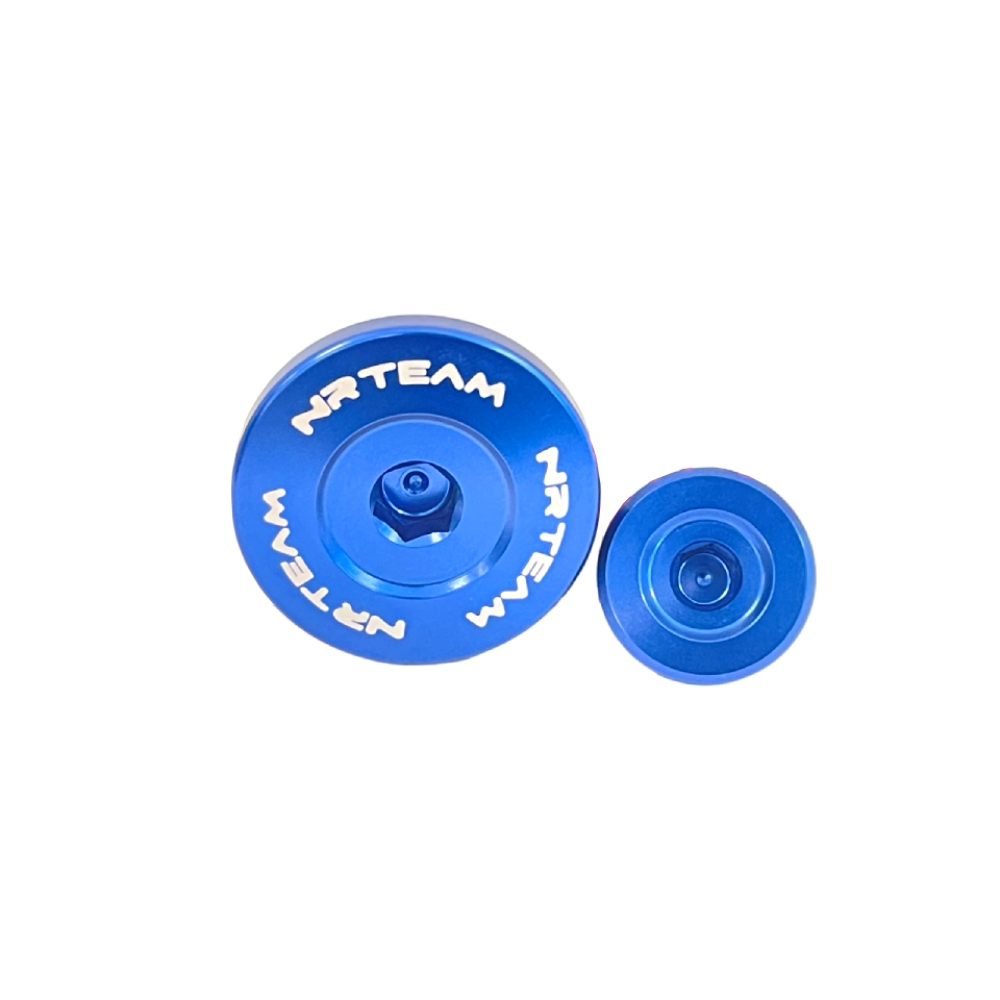 Engine case plug Yamaha YZ 450 F (23-26) blue DS88.3022B