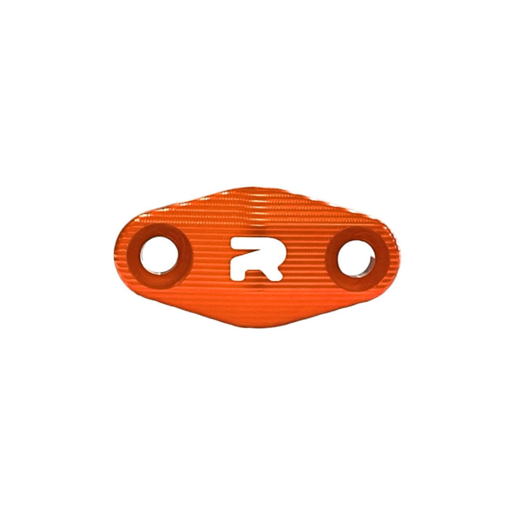 Brake hose bracket KTM 200 EXC (16) orange DS88.4007A