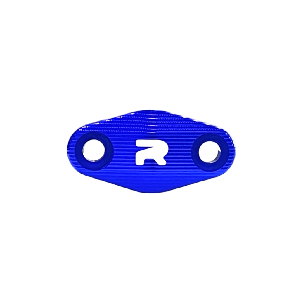 Brake hose bracket KTM 200 EXC (16) blue DS88.4007B