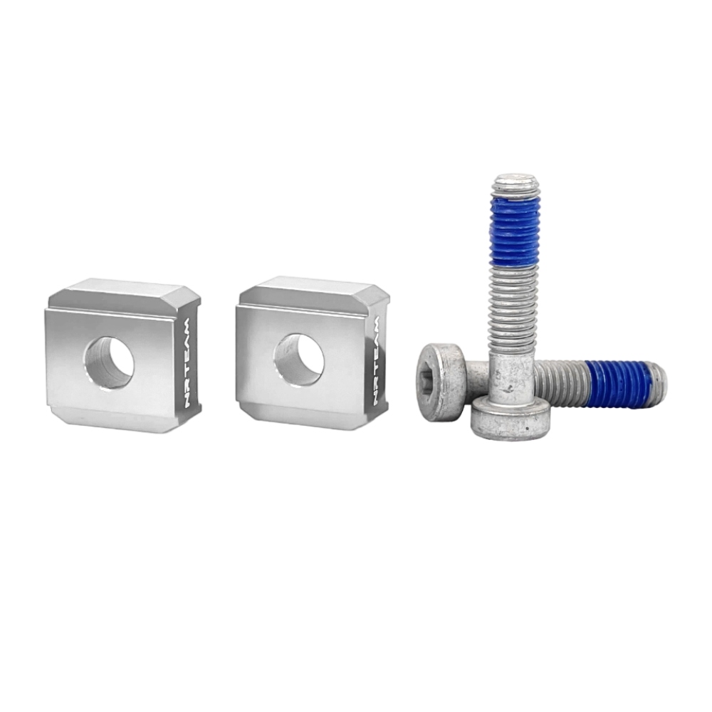 Handlebar riser kit Husaberg 125 TE (12-14) - 10 mm NRTeam grey DS88.6014G