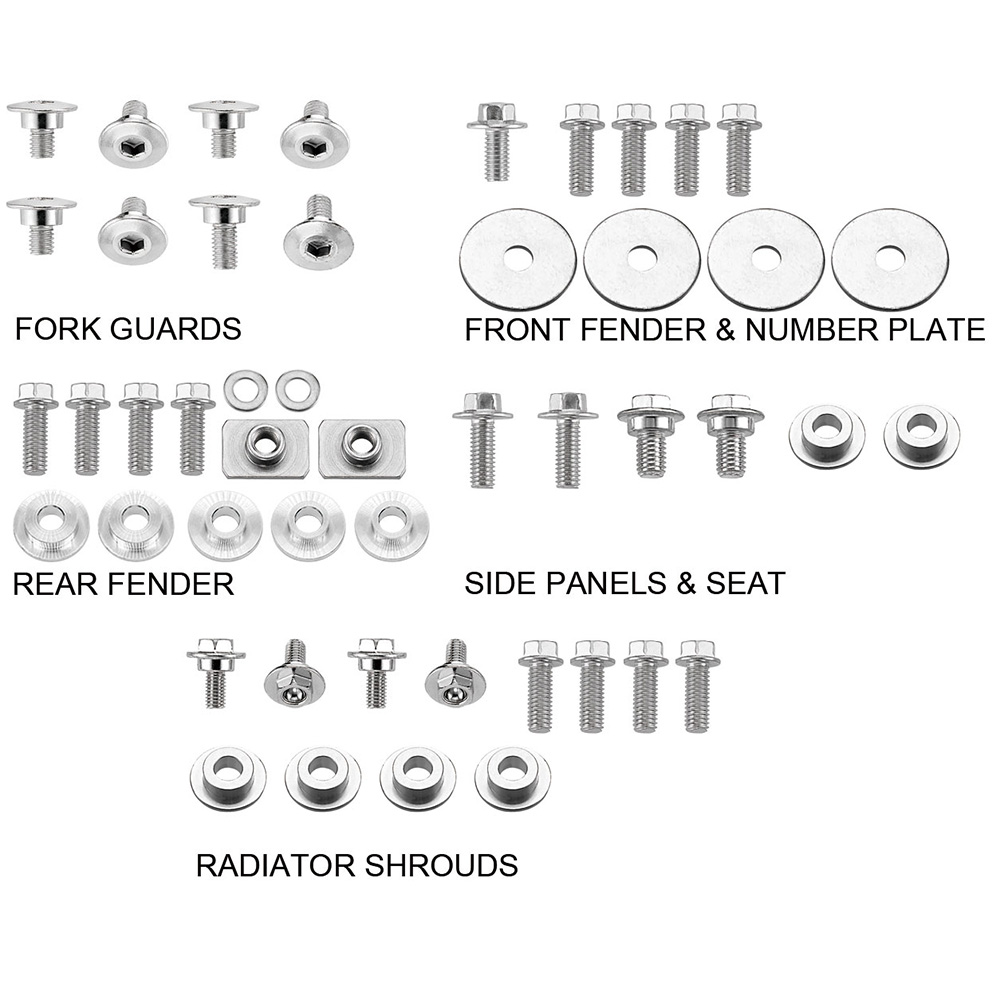 Plastics Screw Kit Honda CRF 250 X (04-17) DS89.5103