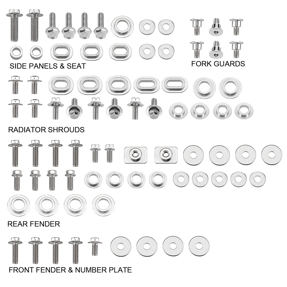 Plastics Screw Kit Yamaha YZ 250 F (19-21) DS89.5206