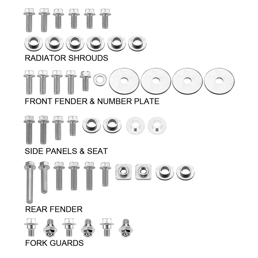 Plastics Screw Kit Suzuki RM 250 (01-12) DS89.5402