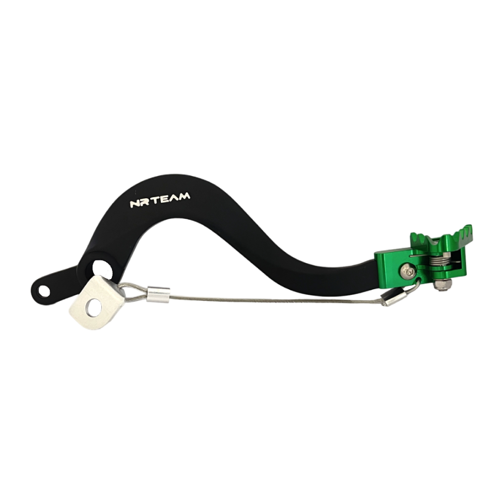Brake Pedal NRTeam Kawasaki KX 250 F (05-20) green DS93.0014V