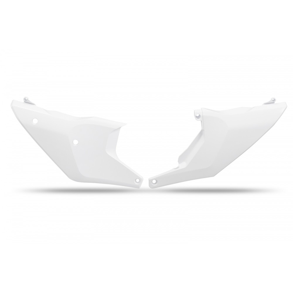 Side number plates Husqvarna 250 FE (24-26) white* HU04309-040