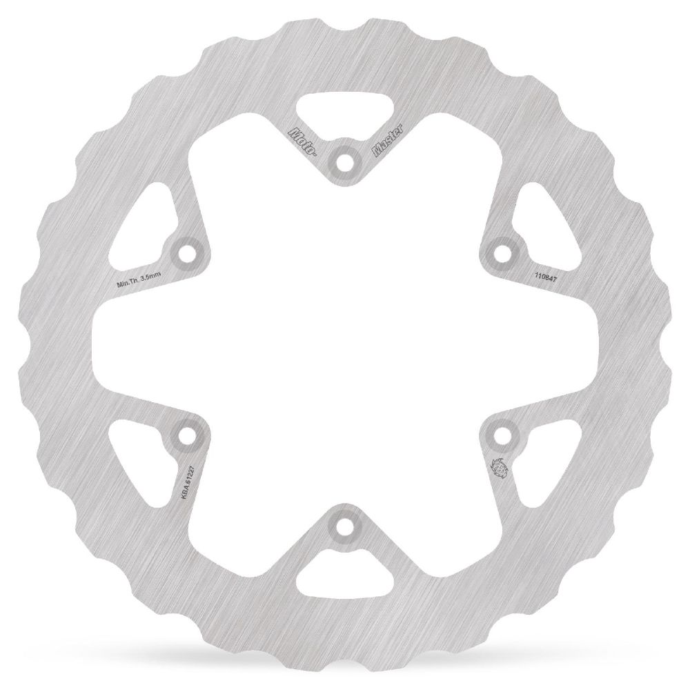 Brake disc Moto Master Nitro Fantic 125 XE (23-25) rear solid MM-110847