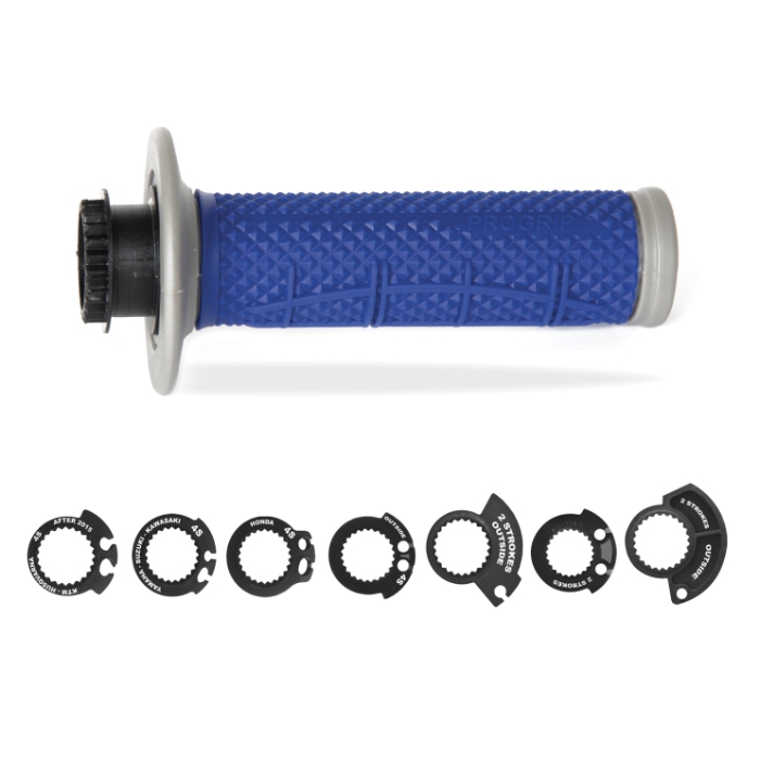 Pair of Grips Lock-On Pro Grip 809 - grey blue PG-809-291