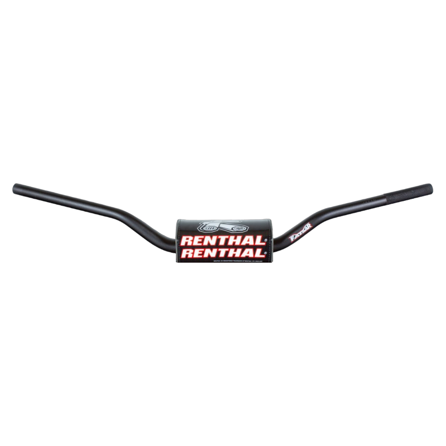 Handlebar Renthal 28.6 mm Fatbar bend Villopoto/Stewart black